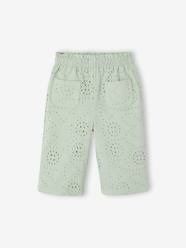 Baby-Broderie Anglaise Trousers for Baby Girls 