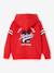 Boy's sweatshirt with placed motif red 