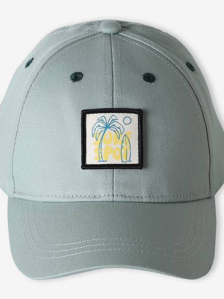 Cotton cap dusky pink+mint green 