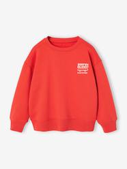 Boys-Sweatshirt with Chest Motif for Boys