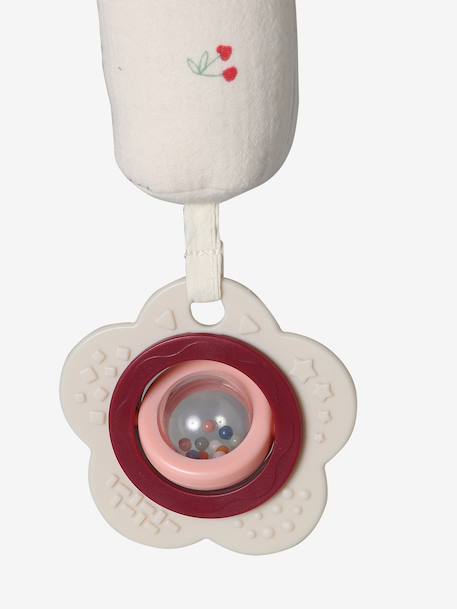 Sensory hanging cat rattle red 