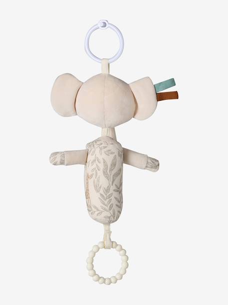 Sensory hanging rattle - elephant beige 