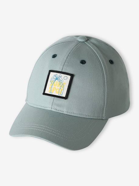 Cotton cap dusky pink+mint green 