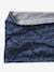 Printed snood for boys medium blue 