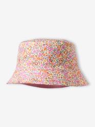 Girls-Reversible Bucket Hat for Girls 