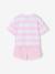Striped Snoopy Set for Girls striped pink 