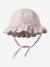 Girl's hat with scalloped trim ecru 