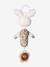 Hanging rabbit sensory rattle rose 