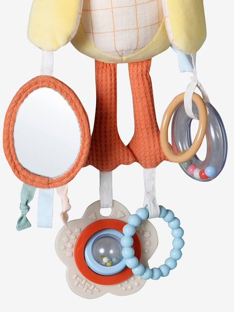 Hanging activity soft toy yellow 
