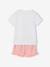 Pack of 2 girls' pyjama shorts ecru 
