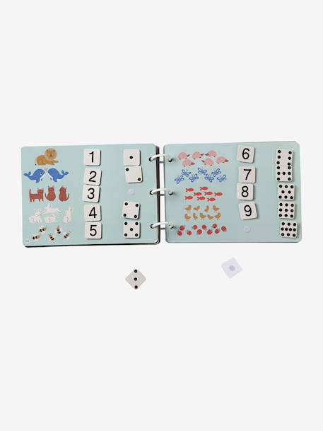 Multi-activity learning book multicoloured 