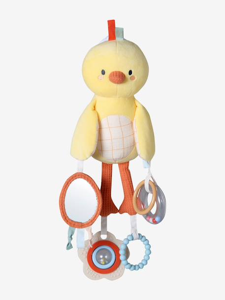 Hanging activity soft toy yellow 