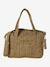 JOIOSA cotton muslin changing bag bronze+ecru+night blue+printed beige 