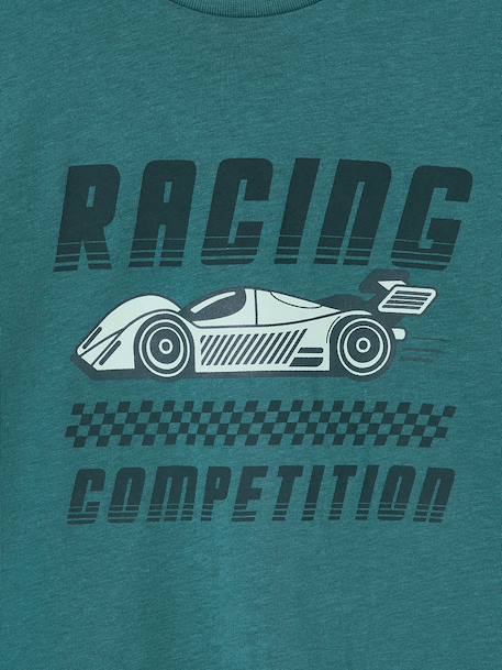 Pack of 3 short-sleeved t-shirts almond green+caramel+navy blue+pecan nut+petrol blue+sage green 