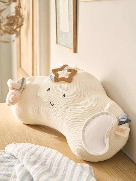 Baby activity cushion CLOUD white 