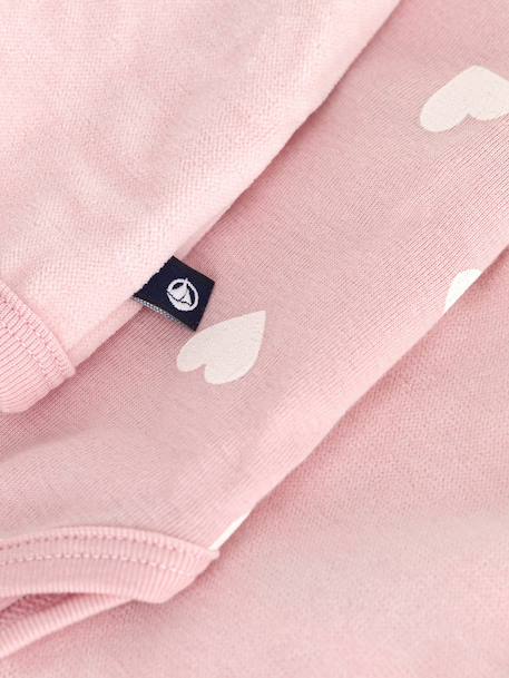 Velvet 3-piece baby set gift box rose 