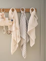 Nursery-Changing Mattresses & Nappy Accessories-Nappies-Pack of 3 cotton muslin squares IN THE CLOUDS