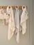 Pack of 3 cotton muslin squares IN THE CLOUDS printed white 