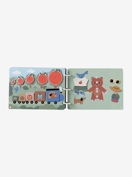 Multi-activity learning book multicoloured 