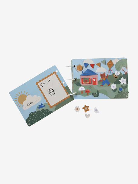 Multi-activity learning book multicoloured 