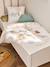 MISSION SAFARI duvet cover and pillowcase bedding set in cotton gauze, with recycled cotton ecru 