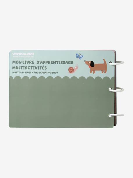 Multi-activity learning book multicoloured 