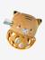 Silicone ball rattle TANZANIE yellow 