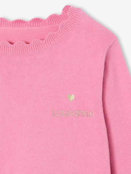 BASICS Jumper for Girls grey green+marl beige+navy blue+peony pink+raspberry pink 