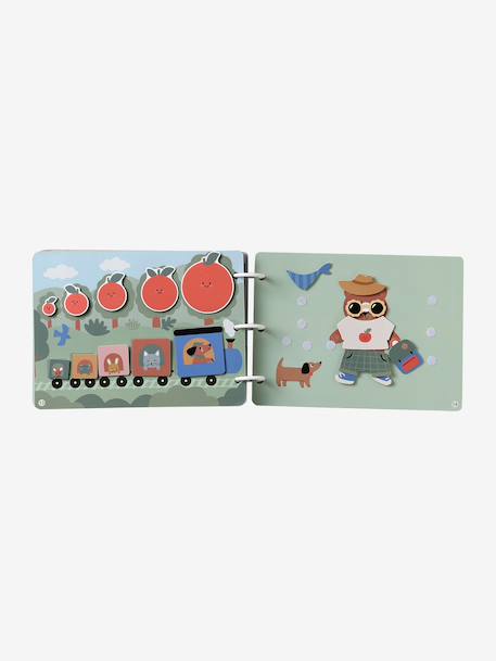 Multi-activity learning book multicoloured 