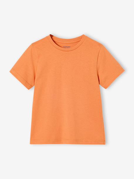 Pack of 3 short-sleeved t-shirts almond green+caramel+navy blue+pecan nut+petrol blue+sage green 