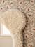 Bouclé teddy bear mirror ecru 