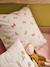 Duvet Cover & Pillowcase Set with Recycled Cotton, FLIGHT printed pink 