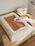 Changing mat and 2 customisable changing floor mattresses IN THE CLOUDS printed white 