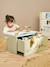 Activity table with storage chest beige+rose 