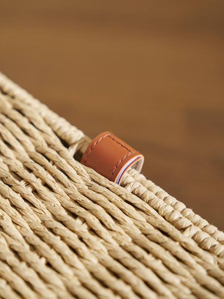 Underbed storage basket FESTON beige 