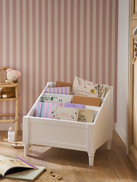 Small book storage Canopée white 