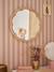 Round mirror FESTON beige 
