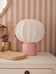-Ball-shaped table lamp with metal base