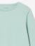 Pack of 3 long-sleeved girls' fancy t-shirts anthracite+coral+ecru+grey blue+indigo+mauve+rose 