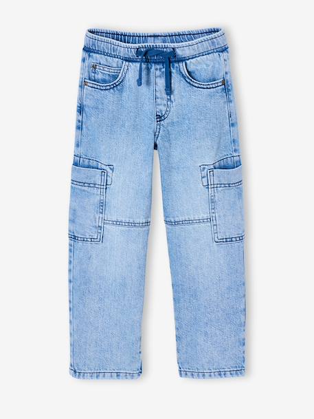 Trouser with multiple pockets for boys double stone 