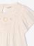 T-shirt blouse with short sleeves ecru 