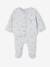 Quilted Set for Newborns aqua green+rose 