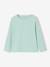 Pack of 3 long-sleeved girls' fancy t-shirts anthracite+coral+ecru+grey blue+indigo+mauve+rose 