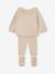 3-Piece Knitted Set for Baby Girls marl beige 
