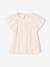 T-shirt blouse with short sleeves ecru 
