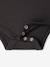 Pack of 2 organic cotton boy's bodysuits anthracite 