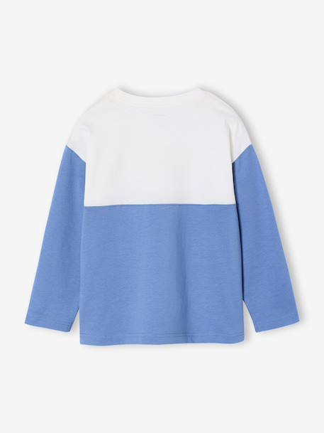 Boy's long-sleeved t-shirt blue 