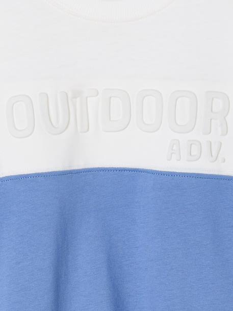 Boy's long-sleeved t-shirt blue 