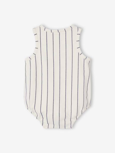 Sleeveless Jumpsuit for Baby Boys ecru 