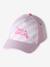 Girls' 'Hola Chicas' cotton cap rose 